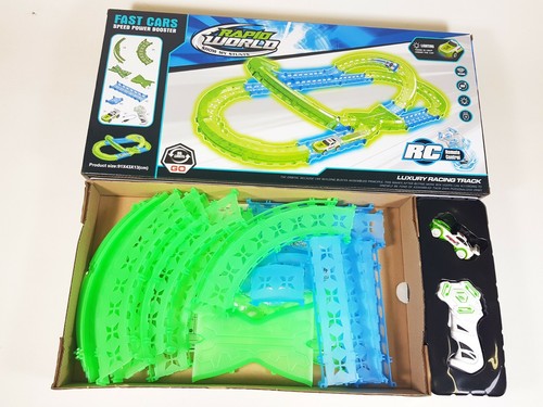 RC F1 Car Train Slot Track Race Build Your Own Radio Control Scale Electric Toys - Picture 6 of 6