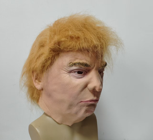 Präsident Donald Trump Latex Maske Kostüm Cosplay Party Promi Requisiten - Bild 6 von 7
