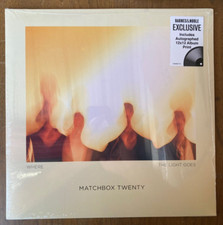 MATCHBOX TWENTY Where The Light Goes NEW VINYL W/HYPE AUTOGRAPH SIGNED ALBUM ART