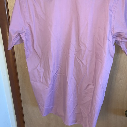 Bert Pulitzer Purple Dress Shirt Button Down Short Sleeve - Picture 10 of 15