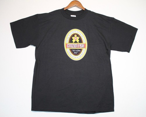 XL * NOS Vintage 90s CITIZEN FISH T-Shirt * Punk Ska Subhumans * 8.128 - Bild 2 von 3