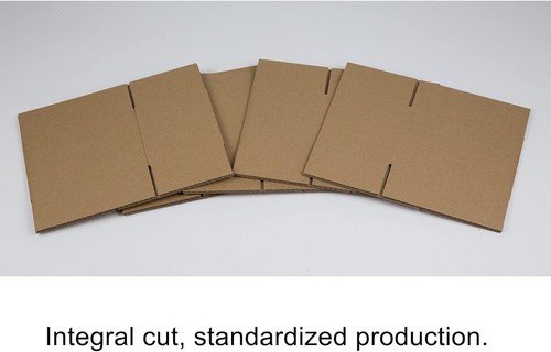 50 8x4x4 Cardboard Paper Boxes Mailing Packing Shipping Box Corrugated Carton - Picture 2 of 4