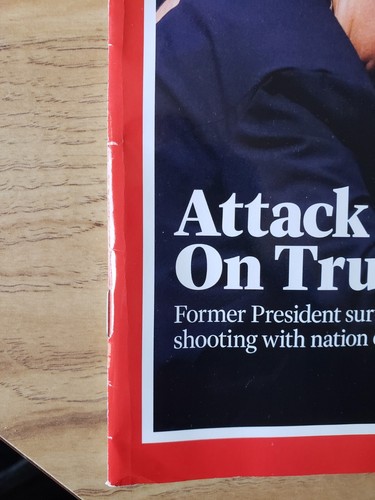 Time Magazine. August 2024. Attack on Trump. Assassination Attempt. Donald - Picture 4 of 5