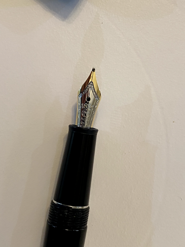 Montblanc Platinuim 146 Fountain pen with Diamond 75th Anniversary - Picture 5 of 9
