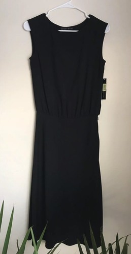 Neu mit Etikett 139 $ Antonio Melani schwarzes Kleid Größe 4 - Bild 1 von 9