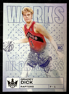 2023-24 Panini Court Kings - Gradey Dick - Works In Progress No. 22