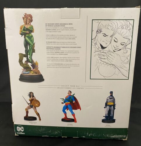 Aquaman & Mera DC Designer Series Estatua Patrick Gleason - Imagen 7 de 7