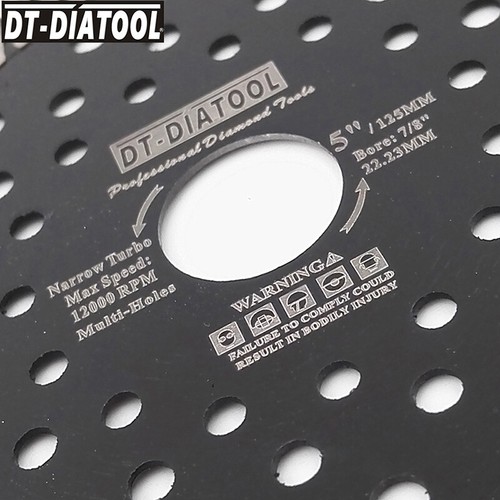 5"/125mm Diamond Saw Blade Granite Marble Concrete Cutting Discs Wheel Cutters - Picture 8 of 9