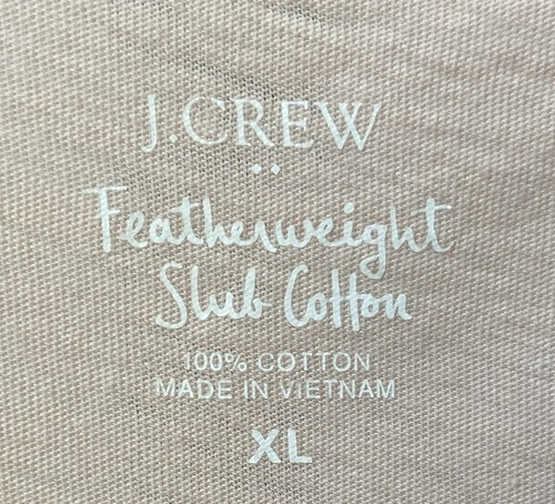J. Crew ladies size XL v-neck tee. - Picture 8 of 8