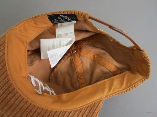 Gorra/sombrero de béisbol Rip Curl de pana talla única algodón a presión - Imagen 5 de 7