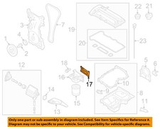 MAZDA OEM 04-13 3 Engine-Oil Filter Housing Gasket LF0214342