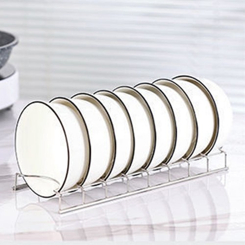 1PCS Stainless Steel Dish Rack Kitchen Dish Pan Plate Draining Rack - Picture 6 of 14