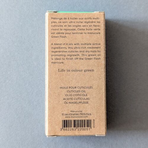 Manucurist Huile Verte Green - Nagel + Nagelhautöl - volle Größe 0,51oz/15ml - Bild 4 von 7