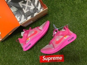 pink off white shoes