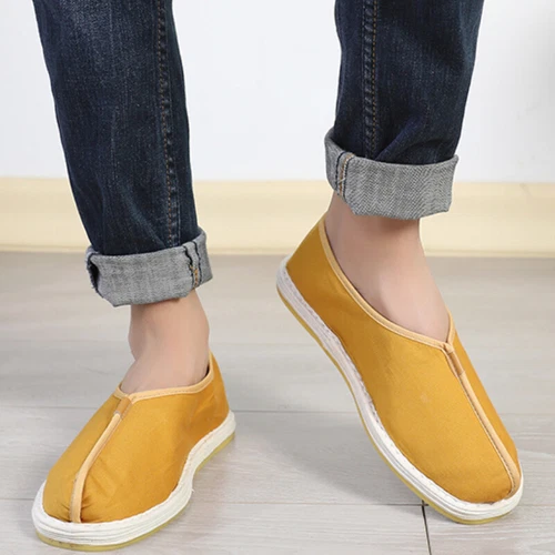 Hecho a mano Monje Budista Shaolin Zapatos Tai Chi Kung Fu Artes Marciales Tenis Retro - Imagen 11 de 20