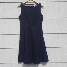 H&M A-line business dress in navy blue size 8