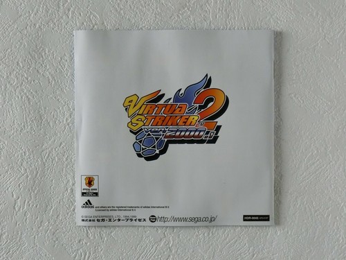 VIRTUA STRIKER 2 Ver.2000.1 DC SEGA Sega Dreamcast Spine From Japan - Picture 5 of 6
