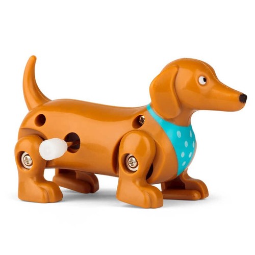 Wind Up Clockwork Sausage Dog Kids Toy Pet Animal Fun Child Stocking Filler Gift - Picture 8 of 32