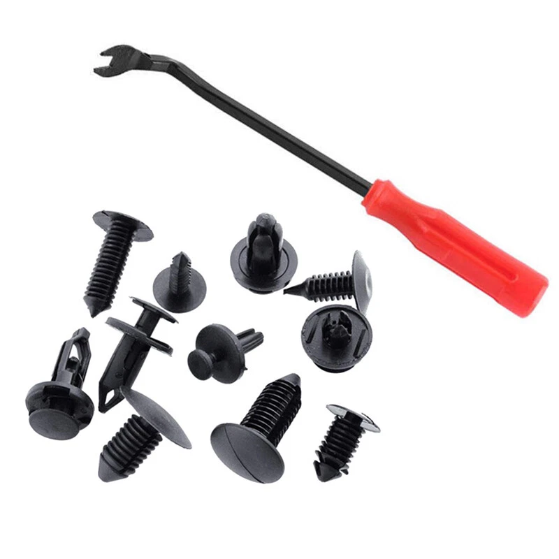 192 peças/conjunto retentor de painel de carroceria pino de pressão rebite acabamento clipe prendedor sortido - Imagem 3 de 4