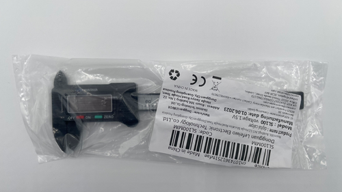 Digital Caliper 4" 100mm Micrometer LCD Gauge Vernier Electronic Measuring Ruler - Picture 3 of 4