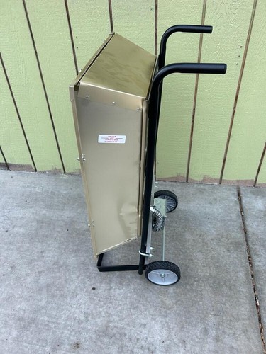 Fostoria Fsp-4324-3 Electric Infrared Heater, Standing Unit, Aluminum, 14,972 - Picture 2 of 7