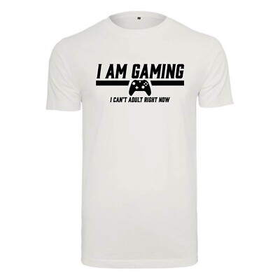 Unisex T-Shirt - Ich spiele - Neuheit Lustig Humor Wichtel