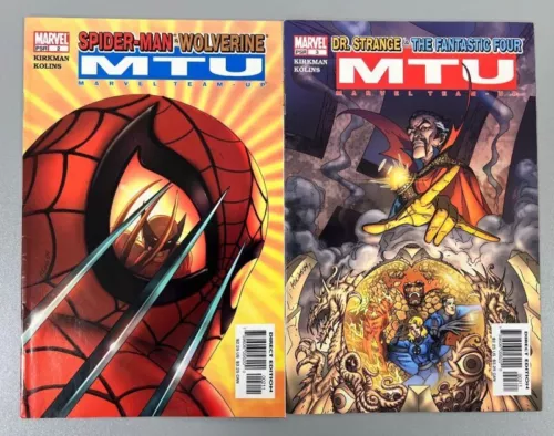 Marvel Team-Up #2 & 3 (2005 Marvel) 1st Tony Stark as Doctor Doom