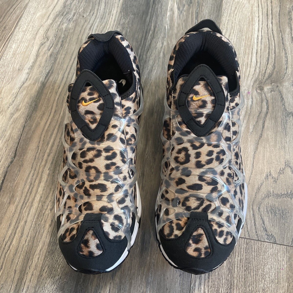 Nike Air Kukini Leopard Sneakers Laceless Retro Trainers