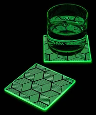 Glow-In-The-Dark Drink Coasters