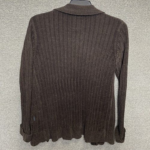 Unif Pullover Strickjacke braun Damen kleine Knopfleiste - Bild 13 von 16