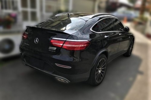 Mercedes GLC C253 2016+ cupé botas alerón maletero alerón trasero ABS negro brillante - Imagen 4 de 11