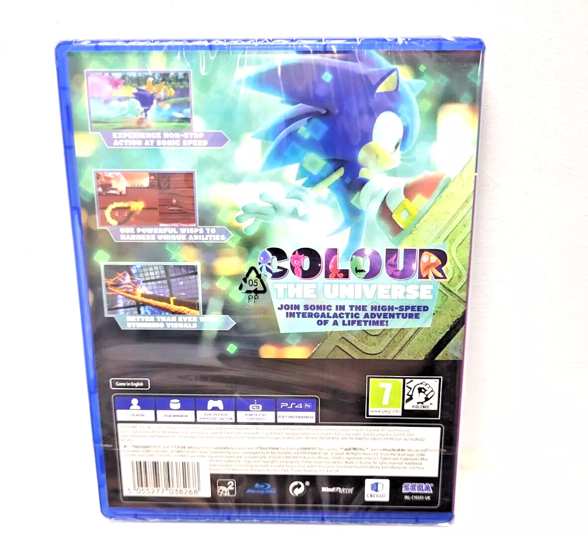 Sonic Colours Ultimate PS4 KIDS Adventure NEW & SEALED PS5 Compatible