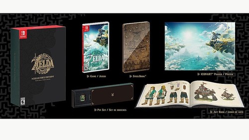 The Legend of Zelda Tears of the Kingdom Collectors Edition Switch PRE-ORDER - Picture 1 of 2