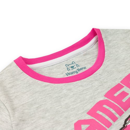 Pijama Gaming Niños Niñas 6 7 8 9 10 11 12 13 Años Pijamas Camuflaje Rosa Gris - Imagen 6 de 8