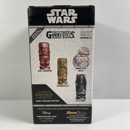 Star Wars Red Sith Trooper Geeki Tiki Ceramic Mug Rise Of Skywalker New In Box - Picture 4 of 5