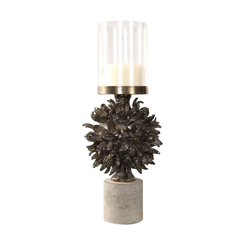 Uttermost 18602 Uttermost Autograph Tree Antique Bronze Candleholder Uttermost 18602 Uttermost Autograph Tree Antique Bronze Candleholder