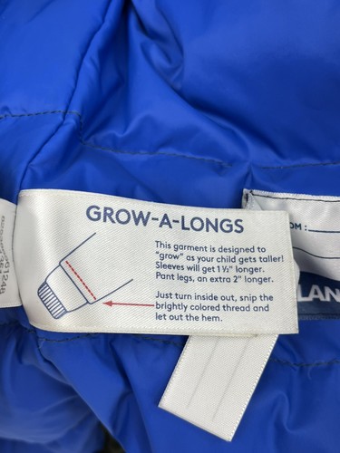 Lands' End Kids Expedition Waterproof Winter Down Parka Youth Medium 10-12 - Afbeelding 8 van 14