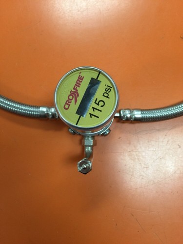 Crossfire Dual Tire Pressure Equalizer 115 PSI for Truck RV Semi Trailer USA Mad - Picture 3 of 6