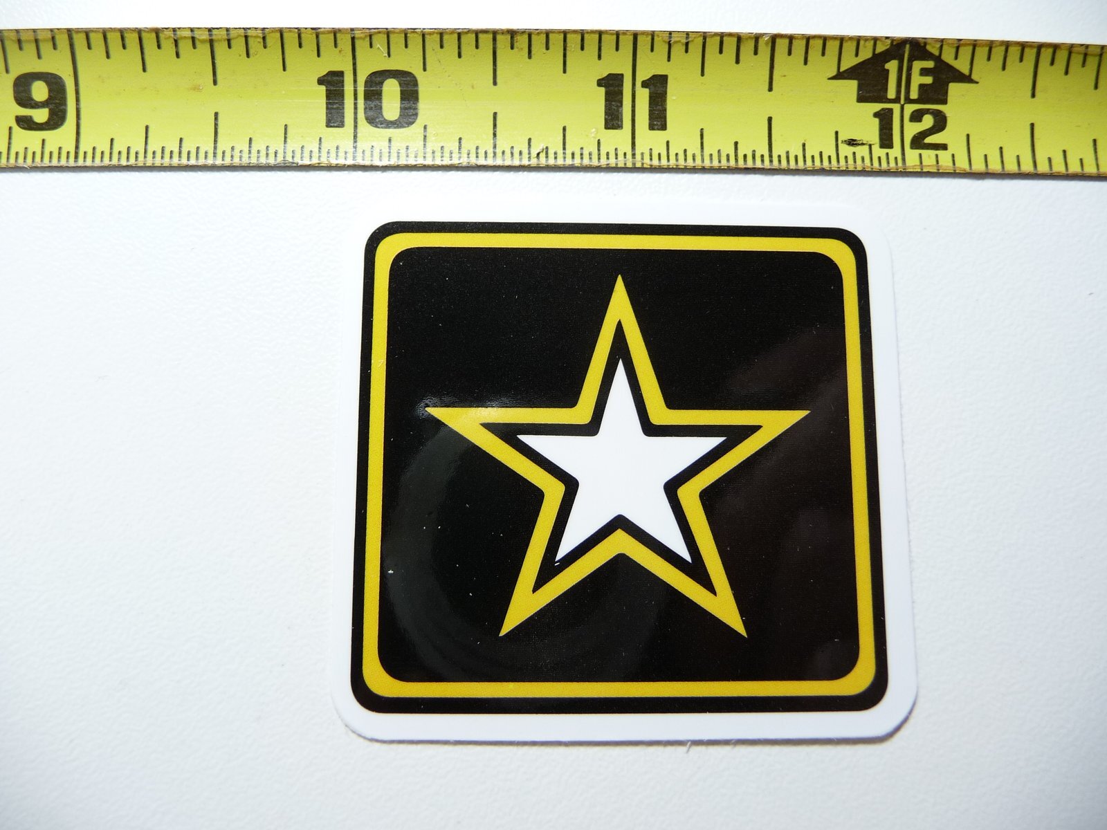 ARMY STAR LOGO DECAL STICKER WORK JOB HARD HAT PRIDE