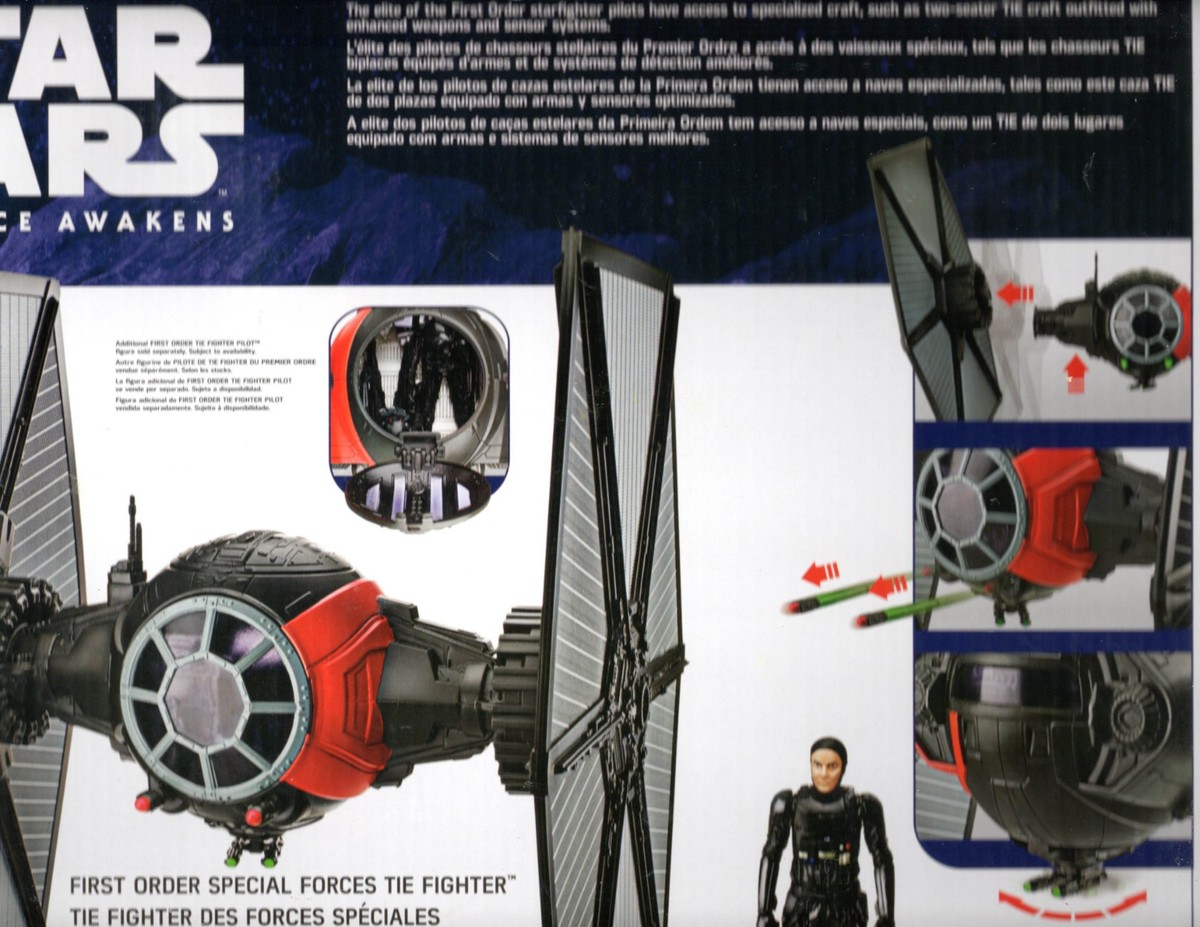 STAR WARS THE FORCE AWAKENS CLASS II DELUXE FIRST ORDER TIE