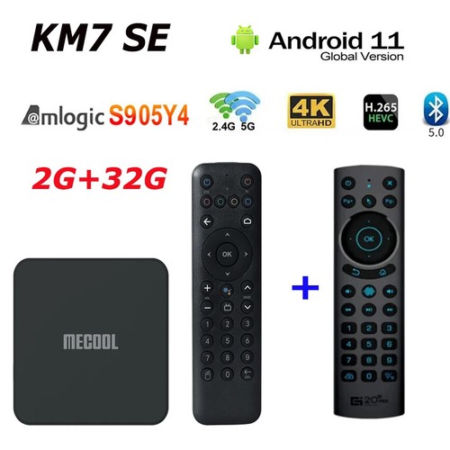 KM7 SE Android 11 TV Box 4K ATV 2GB 32GB BT5.1 S905Y4 5G WIFI Media Player - Picture 14 of 14