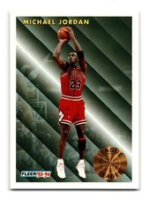 Michael Jordan 1993-94 Fleer #224 HOF Chicago Bulls NM-MINT