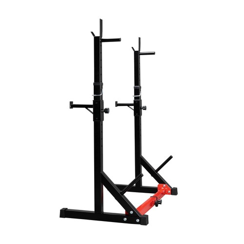 2pcs Adjustable Rack Standard Steel Squat Stands Barbell Free Press Bench - Picture 8 of 10