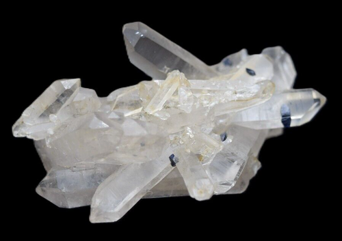 Anatase auf Quarz, Norwegen, kleine Schrankgröße Probe CM947 - Bild 3 von 15