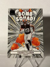 2023 Panini Donruss Football Cedric Tillman Rookie Bomb Squad Cleveland Browns