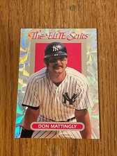 1993 Donruss Elite #8187/10,000 Don Mattingly SP insert card NM+ Rare SHARP