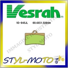 VD-945JL PASTIGLIE ANTERIORI SINTERIZZATE ATK 600 DT DIRTRACKERS 2003