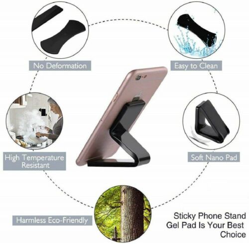 BLACK CAR DASH GRIP MAT Multi Size Mobile Phone Holder Anti Slip - Picture 1 of 87