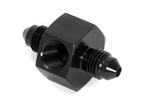 Adaptador de sensor NPT 1/8" Dash 3 negro anodizado conexión de sensor - Imagen 2 de 2