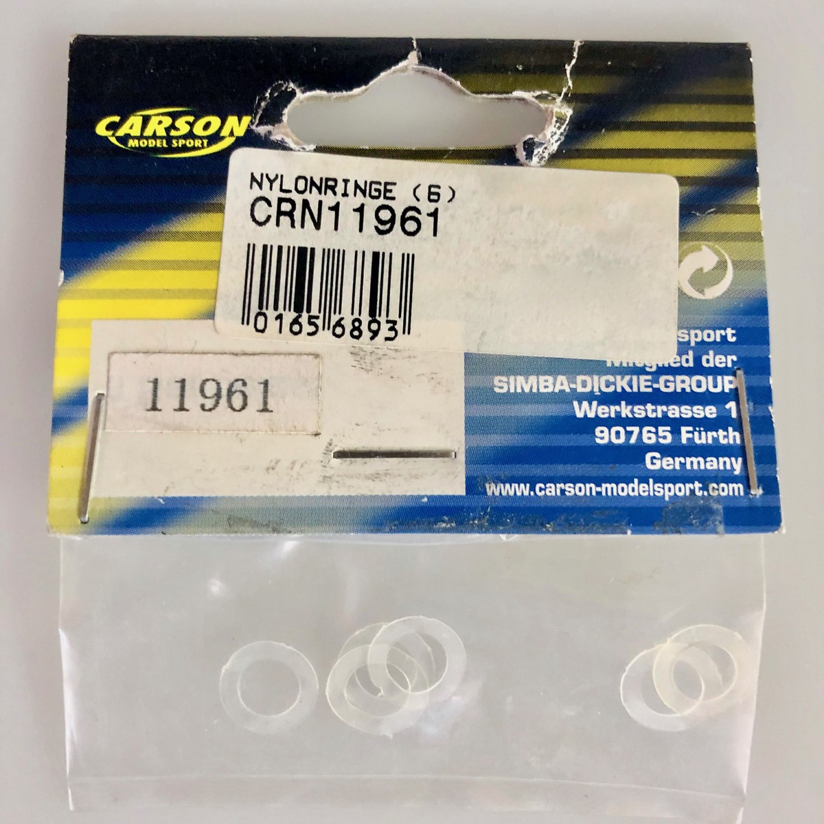 3個セット Replacement Nylon Rings CM-4 Chassis 1:8 Monster Truck Heat Carson